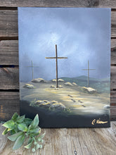 Load image into Gallery viewer, ‘Victory at the Cross’ 11 x 14 Original
