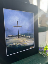 Load image into Gallery viewer, ‘Victory at the Cross’ Deluxe Matted Art Print
