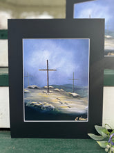 Load image into Gallery viewer, ‘Victory at the Cross’ Deluxe Matted Art Print
